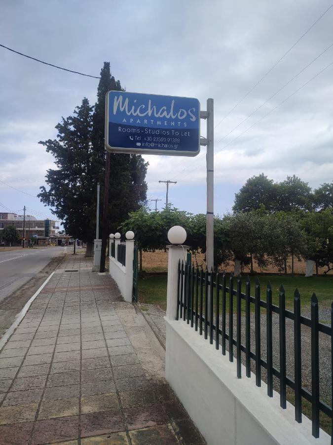 Michalos Apartments Паралия-Скотинас Экстерьер фото
